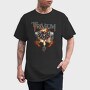 Trivium Skeleton Wings Flames 2, Tricou Barbati (Unisex)