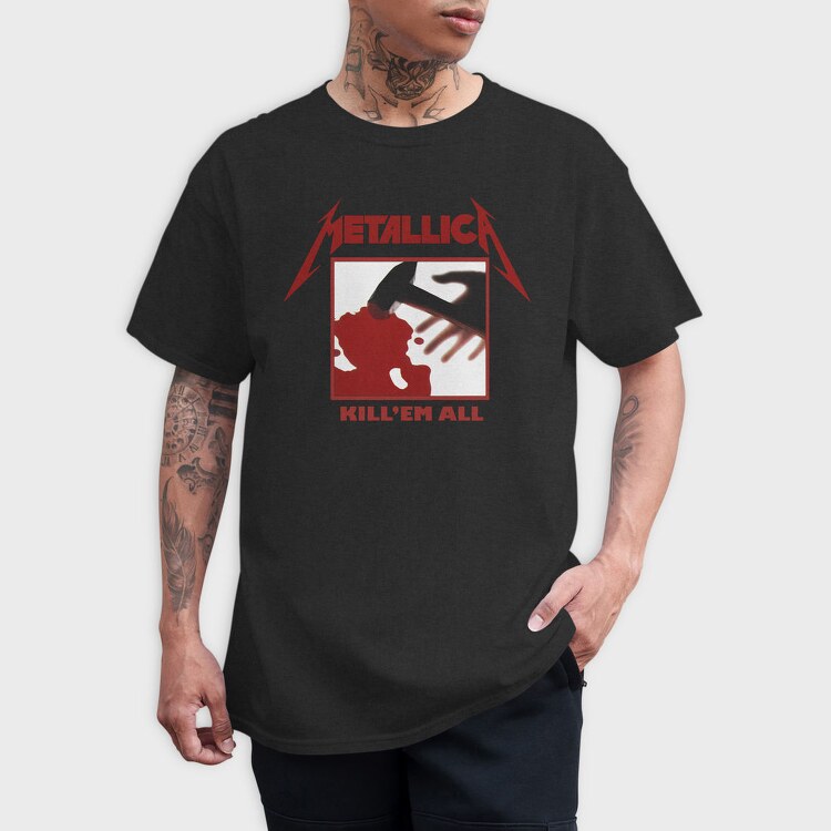 Metallica Killer Hands, Tricou Barbati (Unisex)