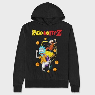 Rick and Morty 35, Hanorac Oversize Barbati (Unisex)