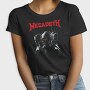 Megadeth Robot Face Eyes 2, Tricou Femei