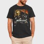 Metallica Skull Flames Red Eyes, Tricou Barbati (Unisex)