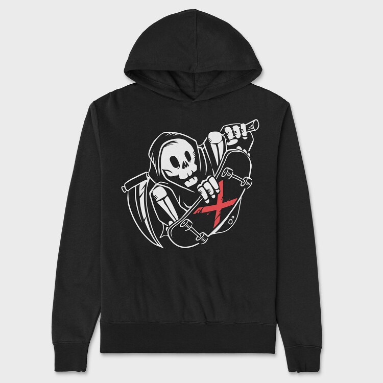 Hanorac Barbati (Unisex), Grim Reaper Skate