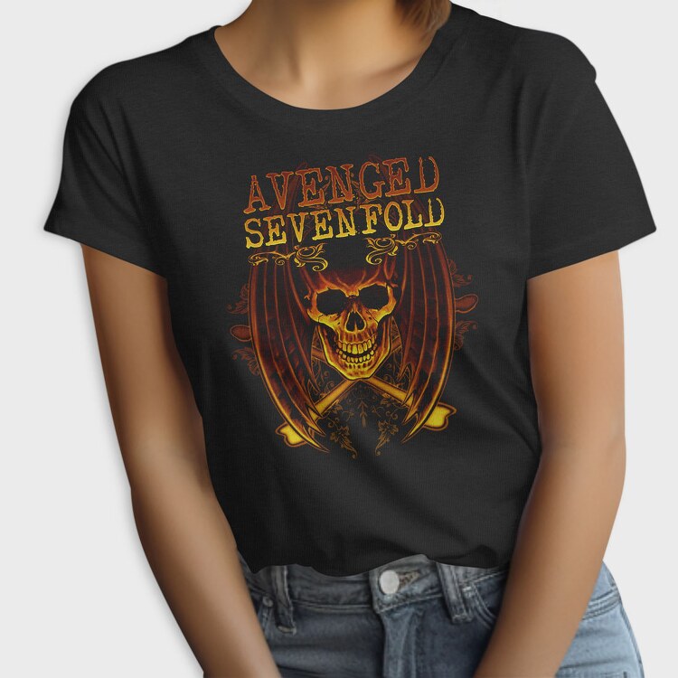 Avenged Sevenfold Skull, Tricou Femei