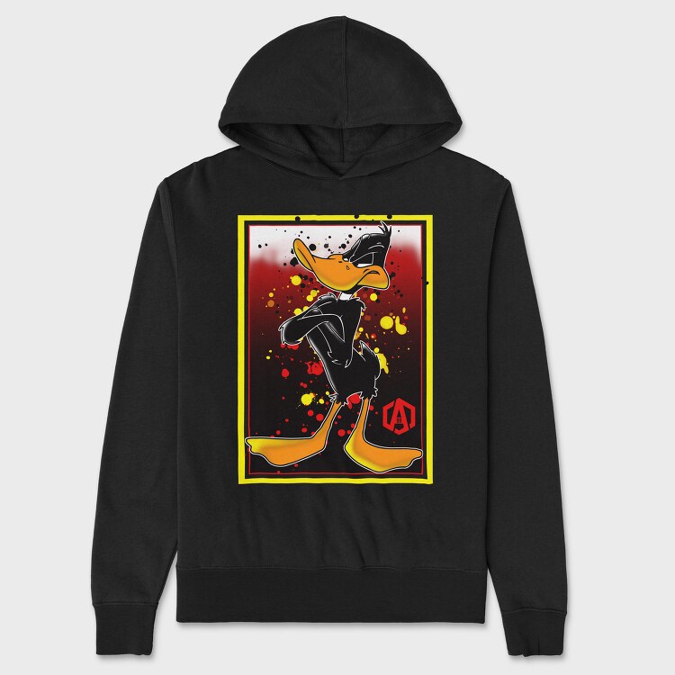 Daffy Duck Urban Art 99, Hanorac Oversize Barbati (Unisex)