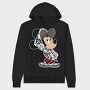 Mickey Mouse Camo Style Urban Art 99, Hanorac Oversize Barbati (Unisex)