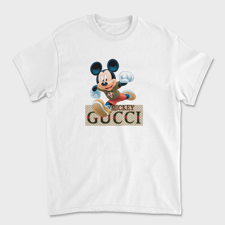 Mickey Mouse Gucci Style, Tricou Barbati (Unisex)