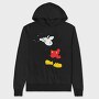 Mickey Mouse Sneeze Urban Art 99, Hanorac Oversize Barbati (Unisex)