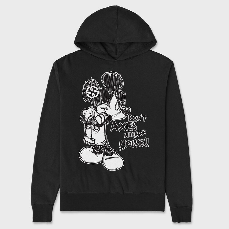 Mickey Mouse Urban Art 99, Hanorac Oversize Barbati (Unisex)