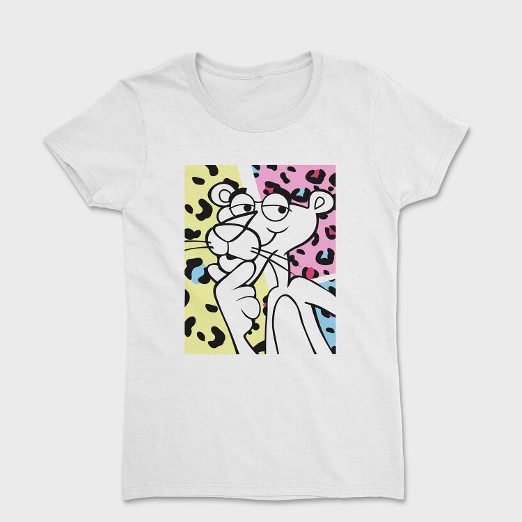 Pink Panther Cool Pattern Eyes, Tricou Femei