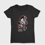 Super Mario Skeleton Blood Splatter, Tricou Femei