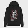 Super Mario Skeleton Blood Splatter, Hanorac Oversize Barbati (Unisex)