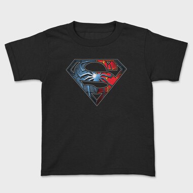 Superman Spiderman Crossed Suit Eyes, Tricou Copii