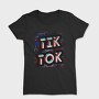 Tiktok Music Grunge Art, Tricou Femei