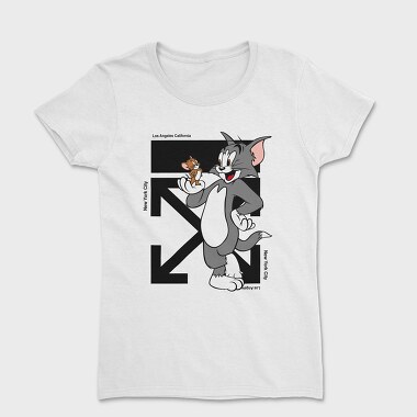 Tom And Jerry City Trip Los Angeles New York, Tricou Femei