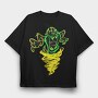 Tornado Monster Eyes, Tricou Oversize Barbati (Unisex)