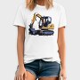 Mini Excavator, Tricou Barbati (Unisex)
