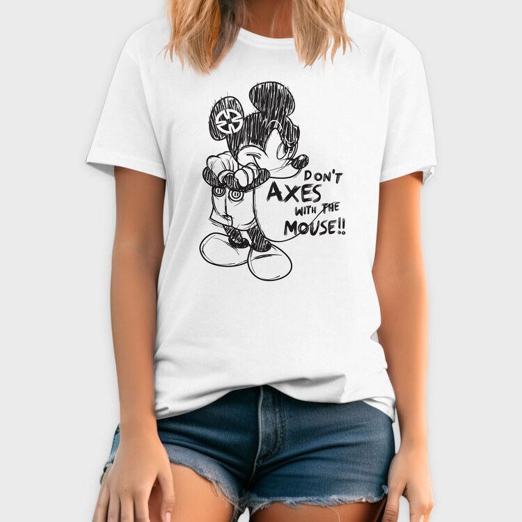 Mickey Mouse Urban Art 99, Tricou Barbati (Unisex)