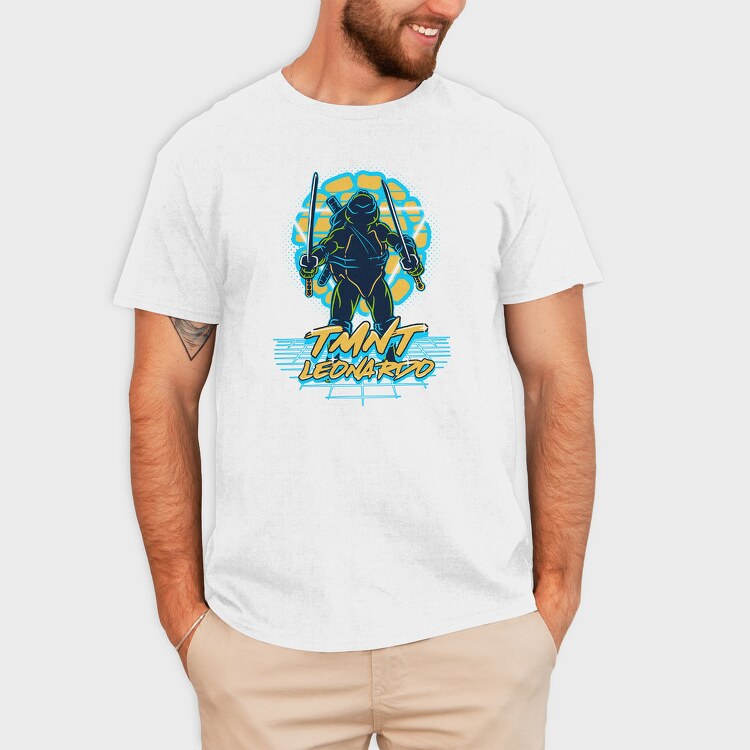Ninjaturtles Leonardo Splash Art 99, Tricou Barbati (Unisex)