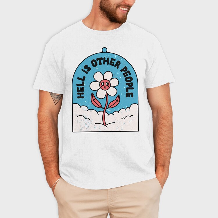 Hell Is Other People, Tricou Barbati (Unisex)