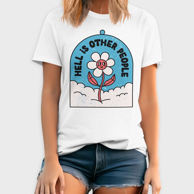 Hell Is Other People, Tricou Barbati (Unisex)