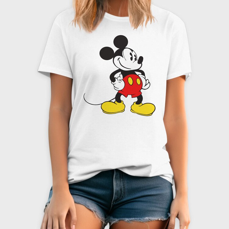 Mickey Mouse Classic Style Urban Art 99, Tricou Barbati (Unisex)