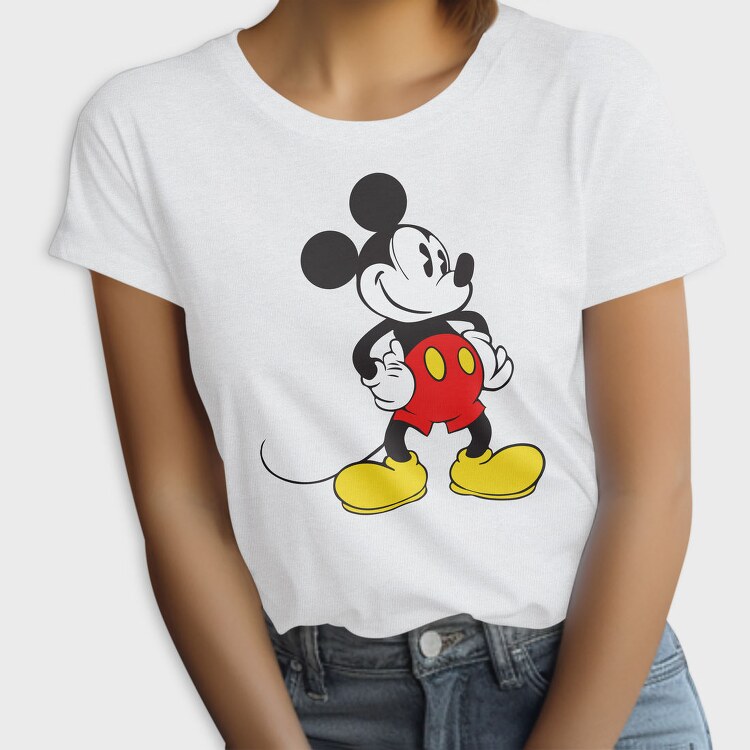 Mickey Mouse Classic Style Urban Art 99, Tricou Femei