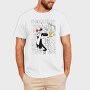 Sylvester Tweety Comic Art Urban Eyes, Tricou Barbati (Unisex)