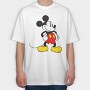 Mickey Mouse Classic Style Urban Art 99, Tricou Oversize Barbati (Unisex)