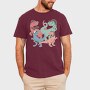Dinosaurs Family, Tricou Barbati (Unisex)