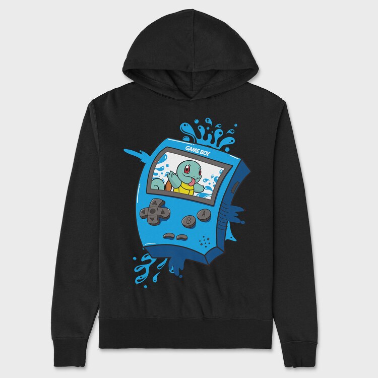 Gameboy Pokemon 7, Hanorac Oversize Barbati (Unisex)