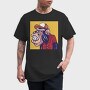 Monkey Cartoon, Tricou Barbati (Unisex)