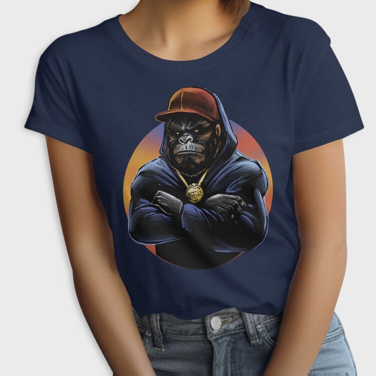 Monkey Chain Hoodie, Tricou Femei