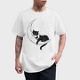 Cat on the Moon, Tricou Barbati (Unisex)