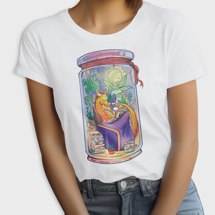 Dragon Jar Chill Book, Tricou Femei