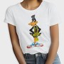 Daffy Duck Money Chain Peace Sneakers, Tricou Femei