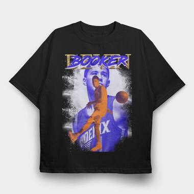 Booker Nba, Tricou Oversize Barbati (Unisex)