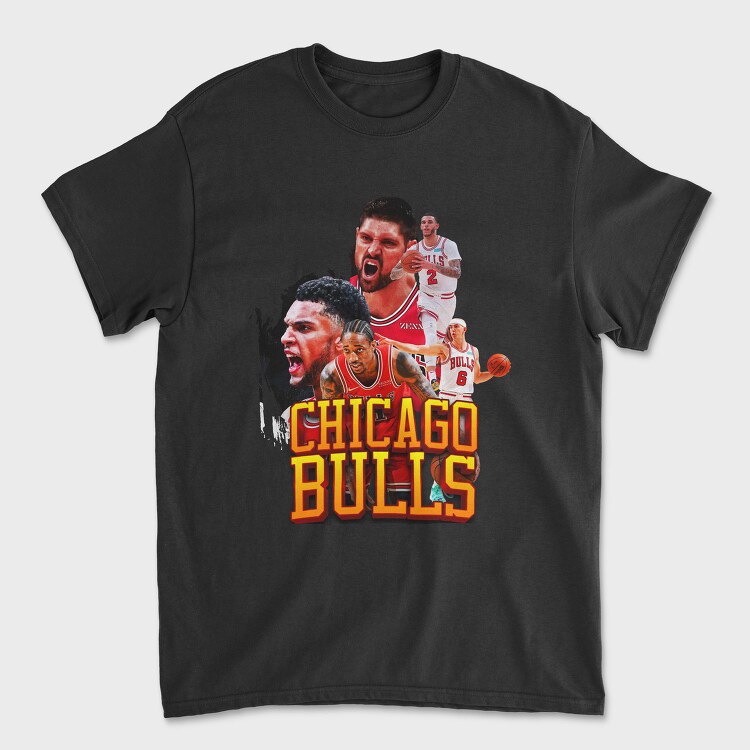 Chicago Bulls, Tricou Barbati (Unisex)