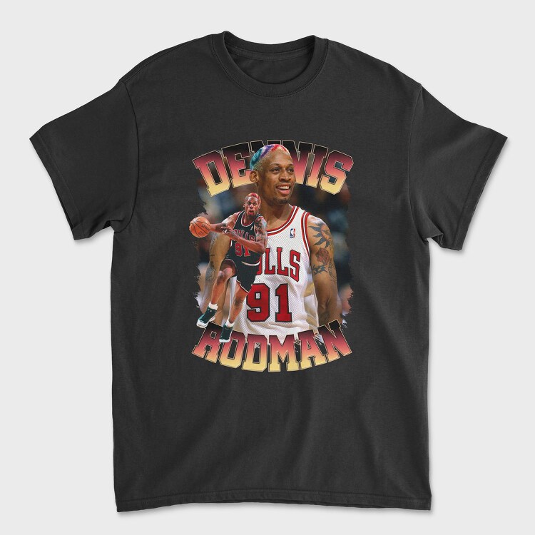 Dennis Rodman Basketball, Tricou Barbati (Unisex)