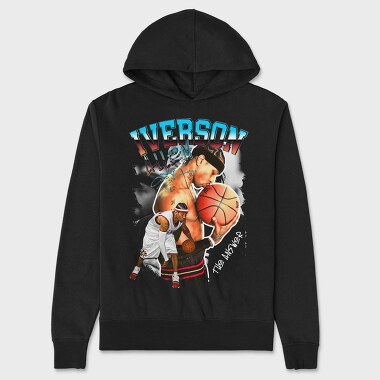 Iverson Nba Legend, Hanorac Oversize Barbati (Unisex)