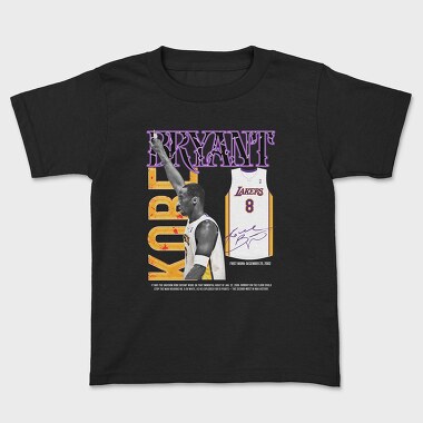 Kareem Abdul Jabbar Los Angeles Lakers, Tricou Copii