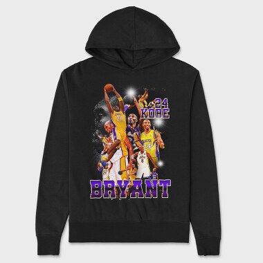 Kobe Bryant 24, Hanorac Oversize Barbati (Unisex)