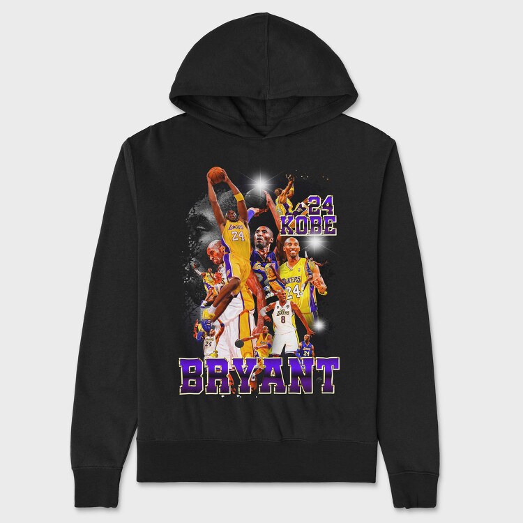 Kobe Bryant 24, Hanorac Oversize Barbati (Unisex)