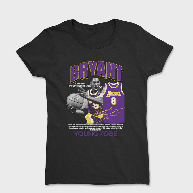 Kobe Bryant Basketball, Tricou Femei