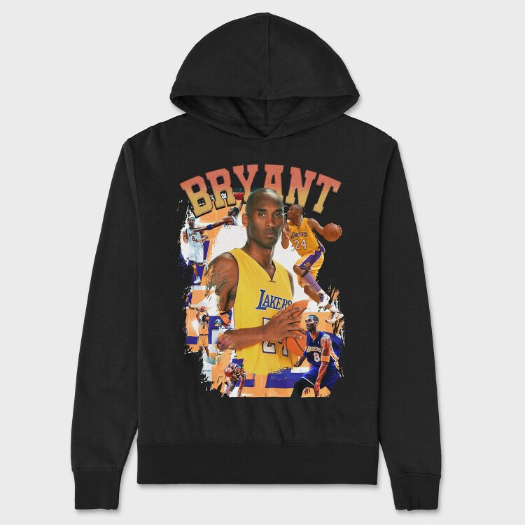 Kobe Bryant Collage, Hanorac Oversize Barbati (Unisex)