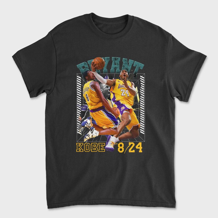 Kobe Bryant Dunks 8 24, Tricou Barbati (Unisex)