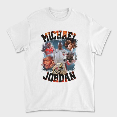 Michael Bulls Fire, Tricou Barbati (Unisex)