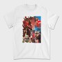 Michael Jordan Bulls Championships, Tricou Barbati (Unisex)