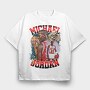 Michael Jordan Bulls, Tricou Oversize Barbati (Unisex)