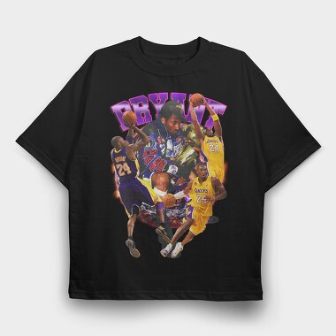 Nba Legends, Tricou Oversize Barbati (Unisex)