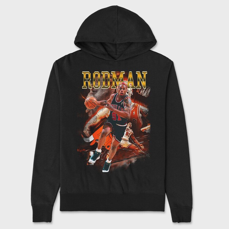 Rodman Basketball, Hanorac Oversize Barbati (Unisex)